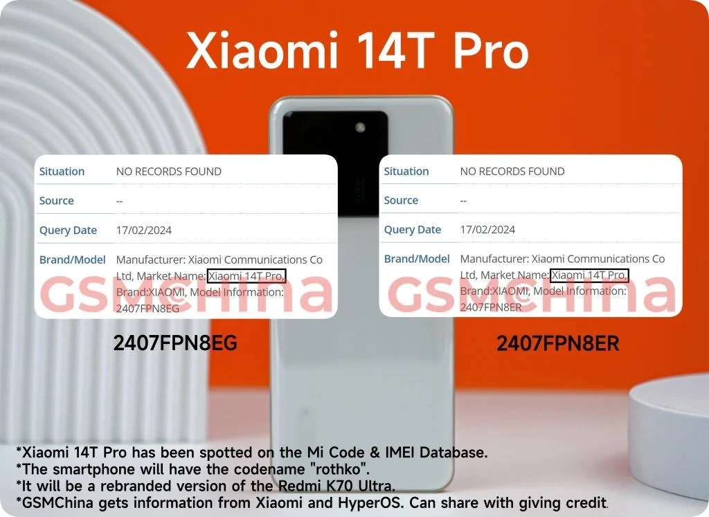 Xiaomi 14T Pro ortaya çıktı: Çok güçlü olabilir