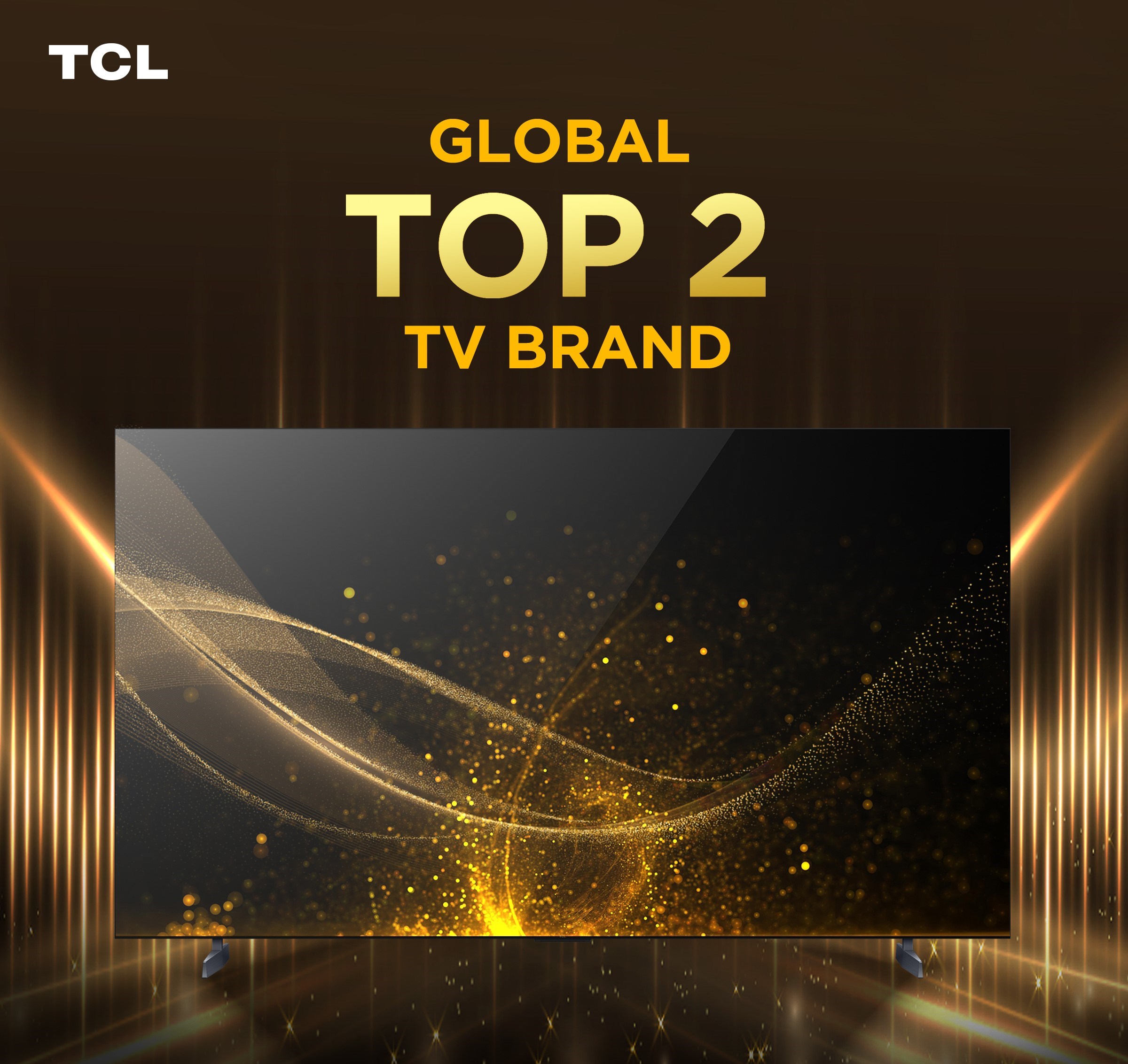 TCL, 2023 yılında TV pazarında ikinci sırada yer aldı