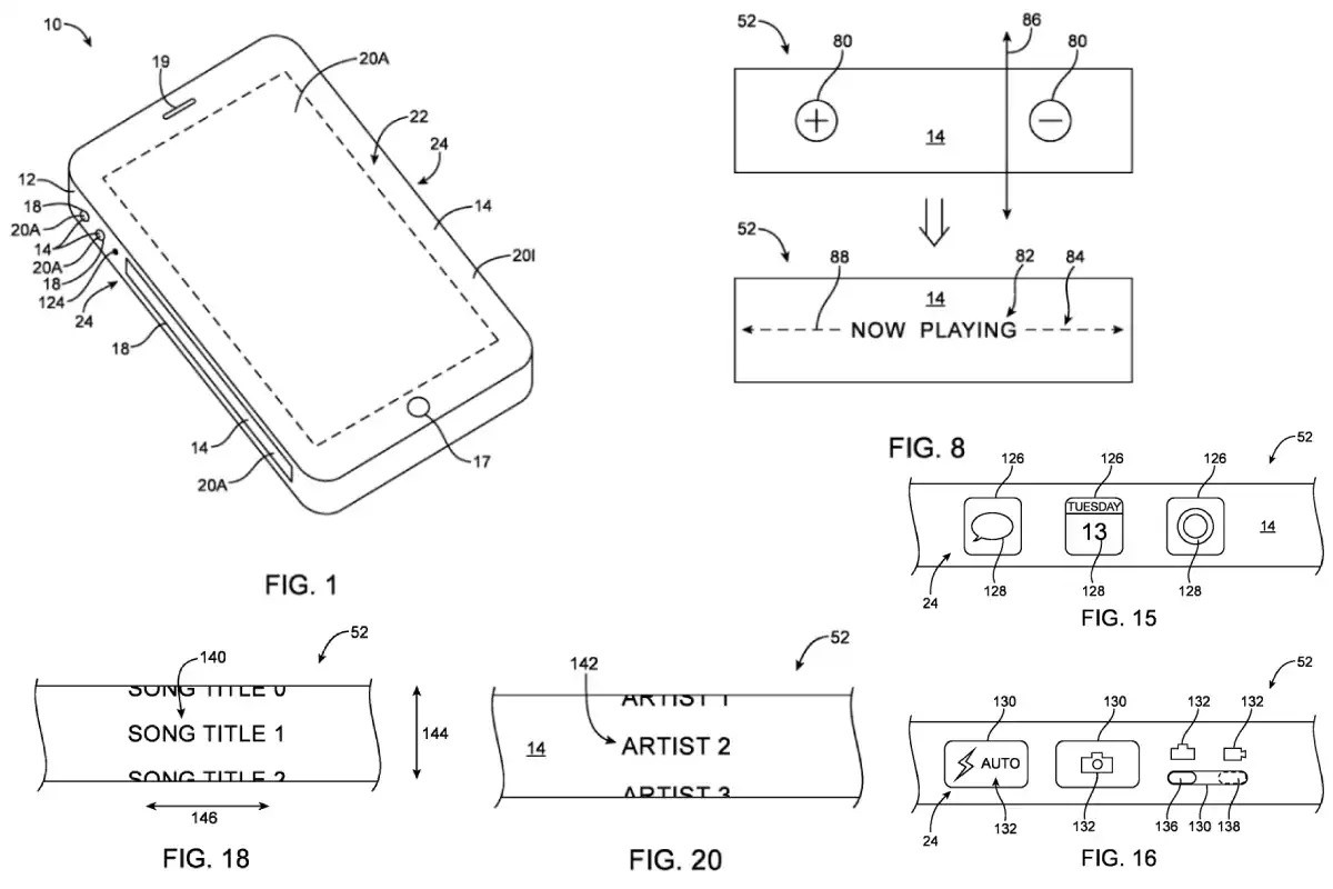 Apple'ın yeni Touch Bar patenti ortaya çıktı! İşte görüntüler