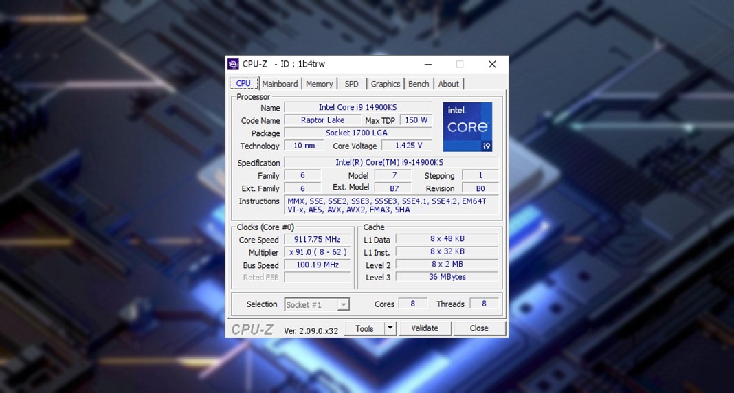Intel Core i9-14900KS dünya rekoru kırdı! 9,1 GHz'e hız aşırtıldı