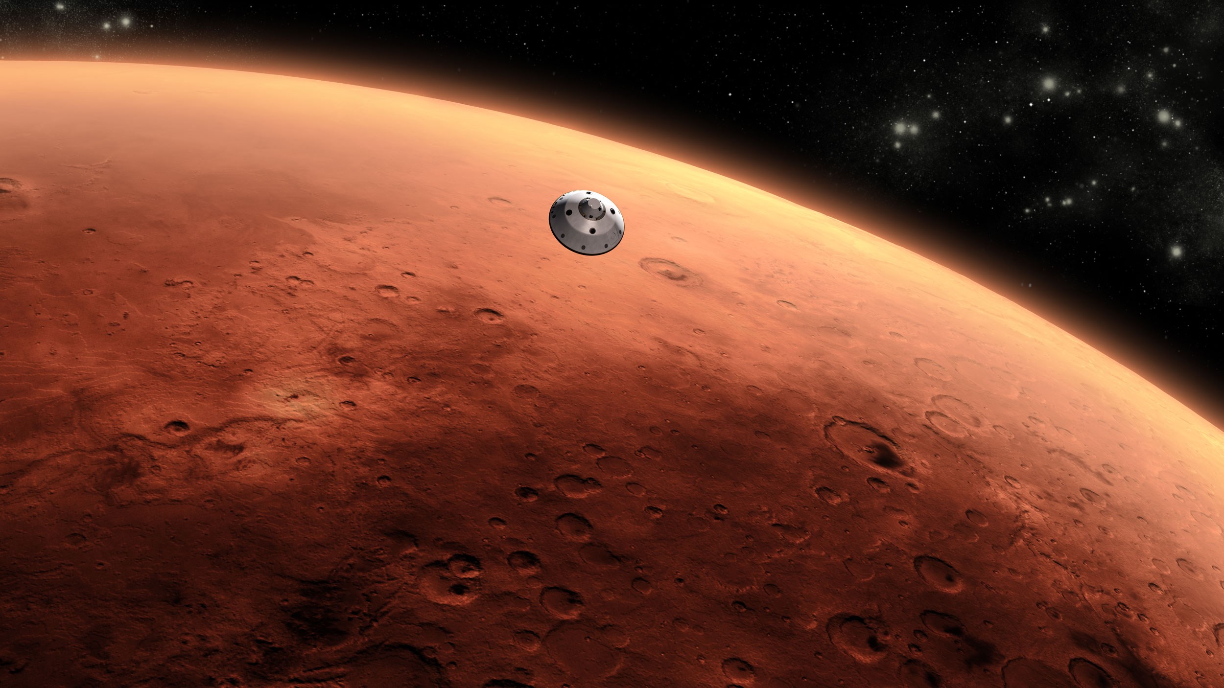 Mars'ta keşfedilen gizli devasa yanardağ yaşam belirtileri barınd