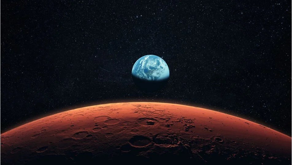 Mars'ta keşfedilen gizli devasa yanardağ yaşam belirtileri barınd
