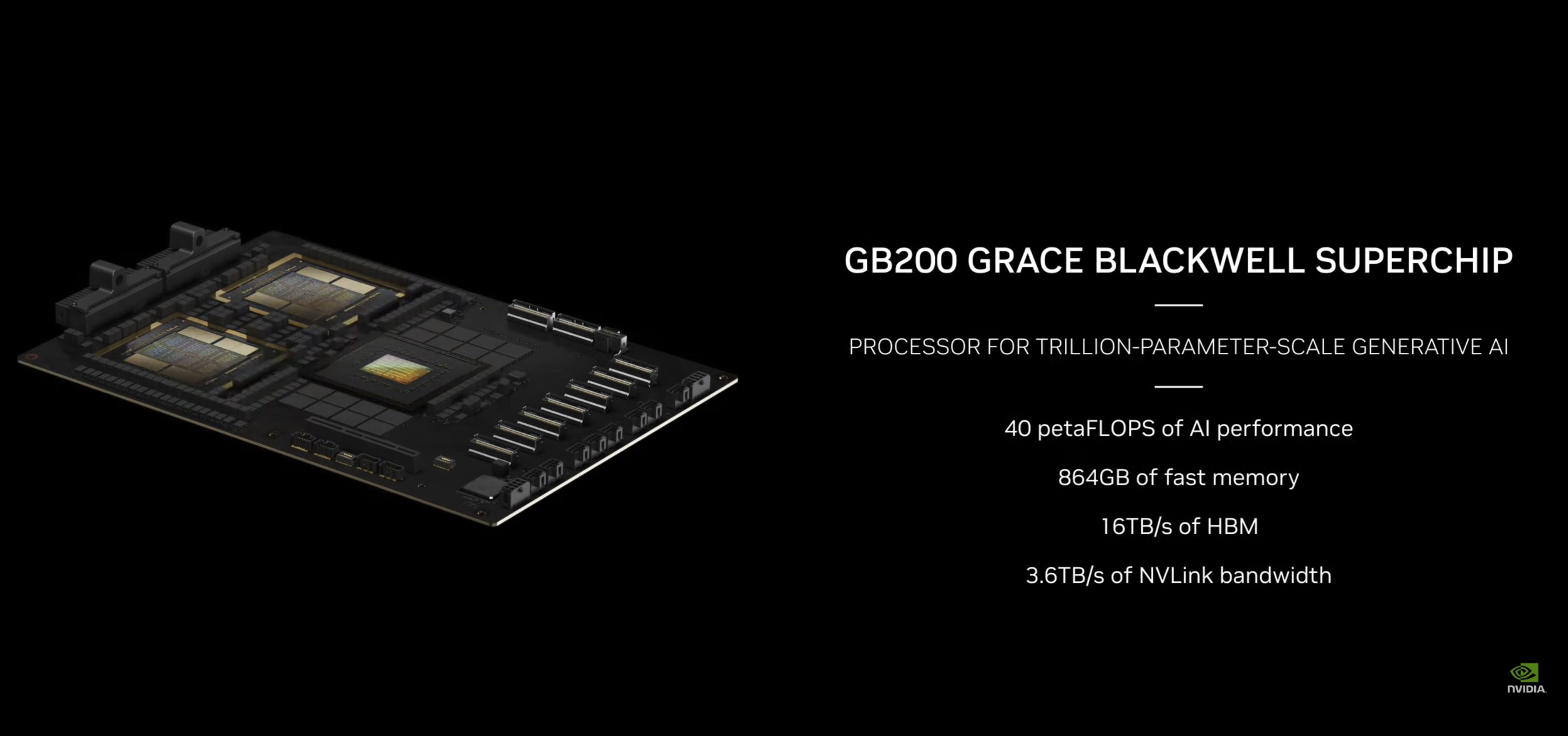 Nvidia dünyanın en güçlü yapay zeka çipi Blackwell B200’ü tanıttı