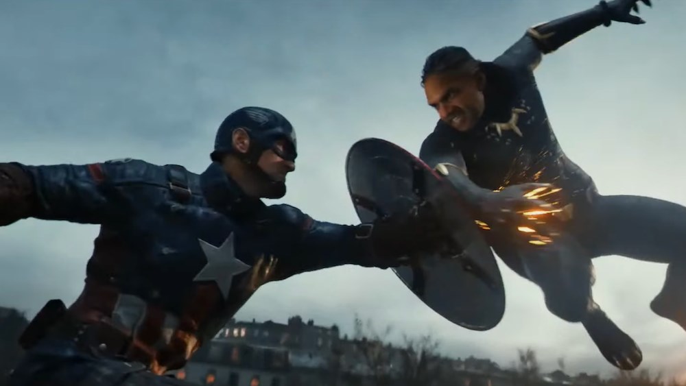 Captain America vs Black Panther