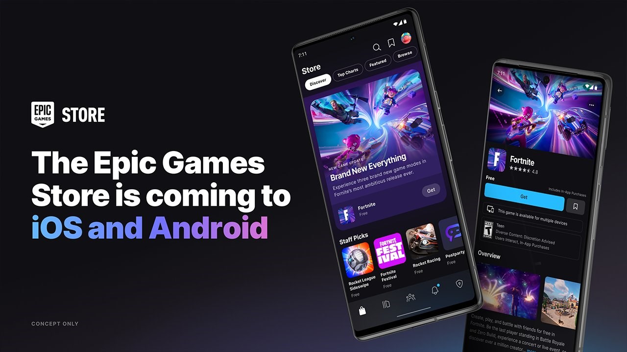 epic games store ios androide geliyor