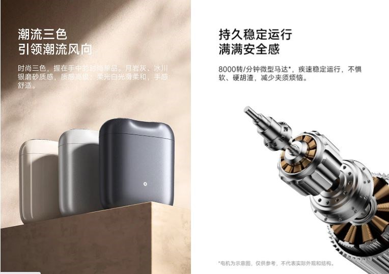Xiaomi'den şık ve kompakt tıraş makinesi: Xiaomi Mijia S200
