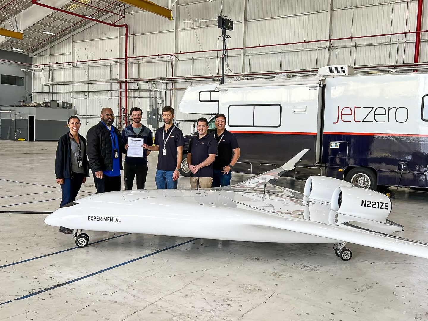 JetZero'nun devrimsel uçak prototipi uçuşa hazır