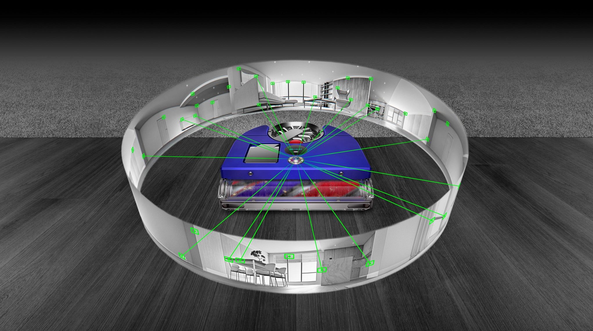 Dyson 360 Vis Nav robot süpürge şimdi Türkiye'de