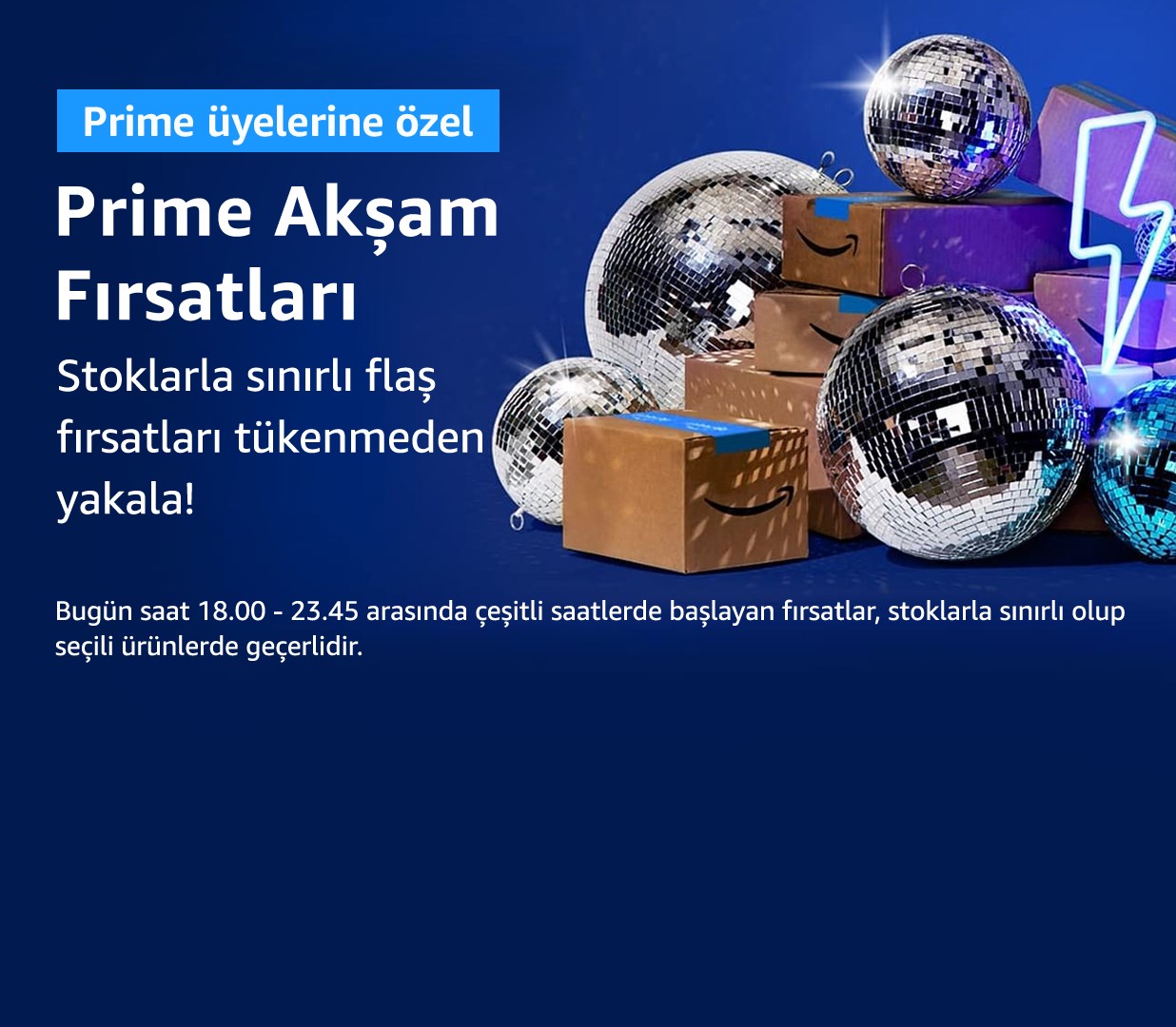 Amazon'da Prime Akşam Fırsatları devam ediyor