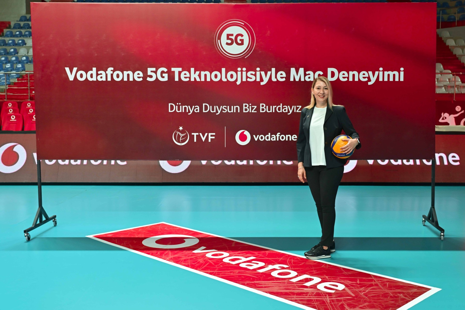 Vodafone, Voleybol Sultanlar Ligi için 5G hizmeti sunacak