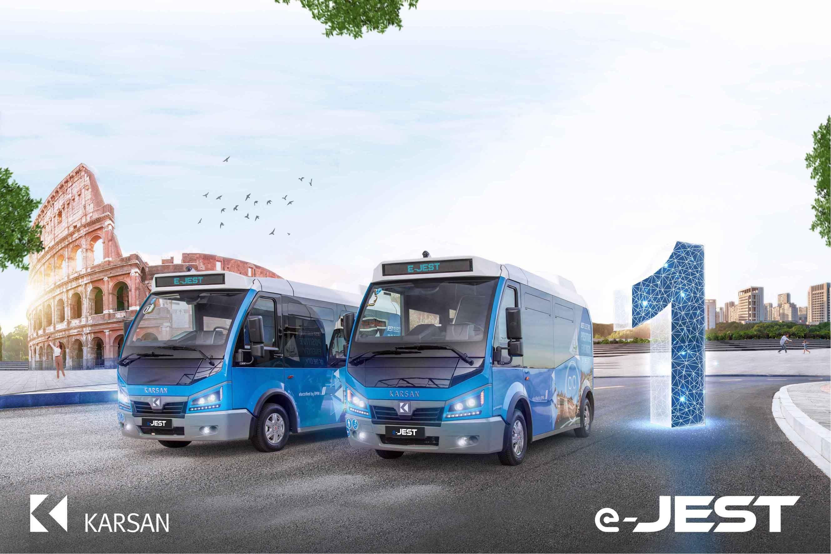 Karsan, 2023'te Avrupa'da elektrikli minibüs pazarının lideri
