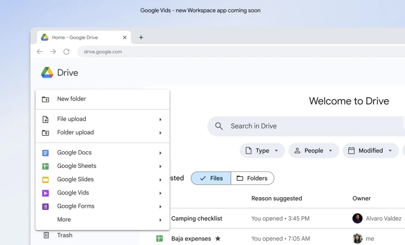 Google, Workspace için yeni platformu Google Vids'i tanıttı