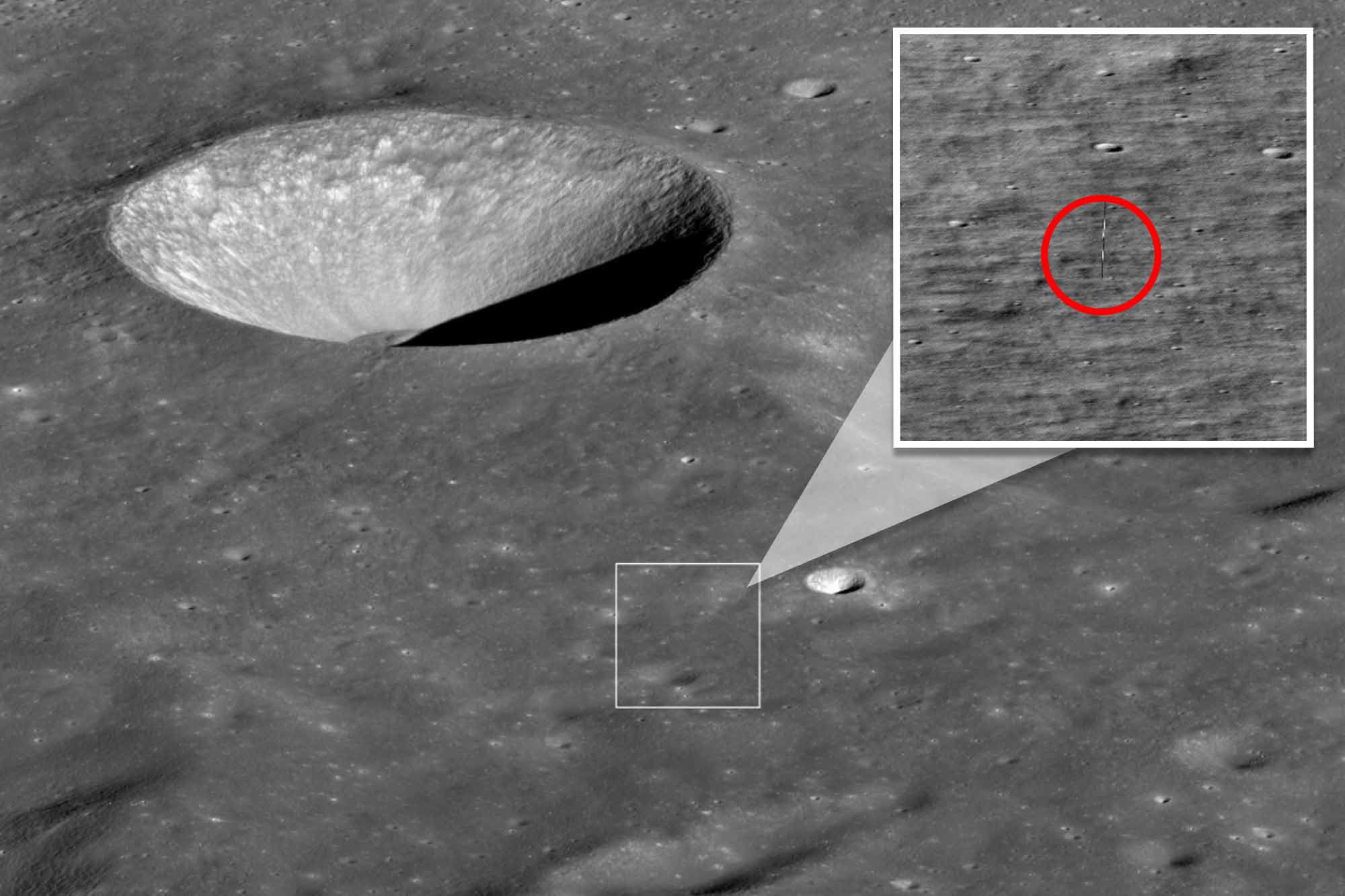 NASA, Ay'ın yörüngesinde dönen tuhaf bir şey tespit etti