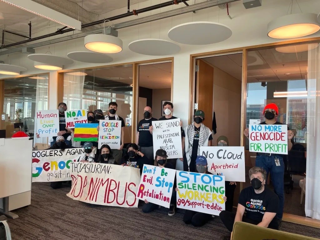 Google, İsrail anlaşmasını protesto eden çalışanlarını kovdu