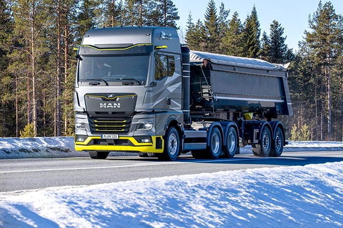 MAN, hidrojen yanmalı motora sahip kamyon geliştirdi