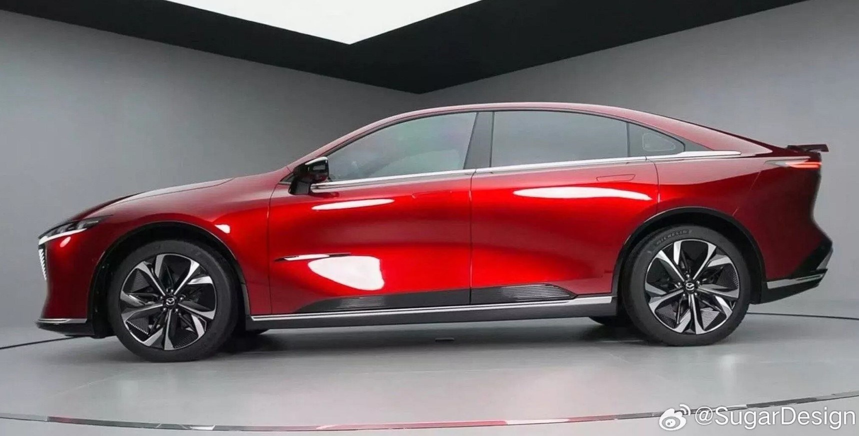 Elektrikli Mazda EZ-6 sedanın tasarımı ortaya çıktı