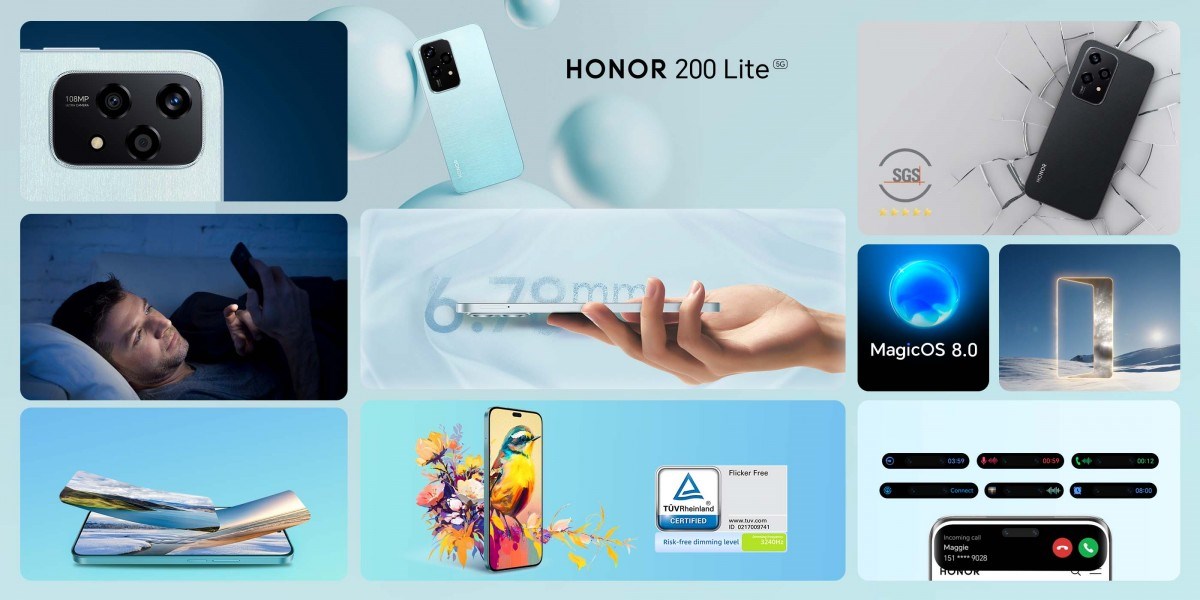 İnce ve hafif Honor 200 Lite tanıtıldı: İşte özelikleri ve fiyatı