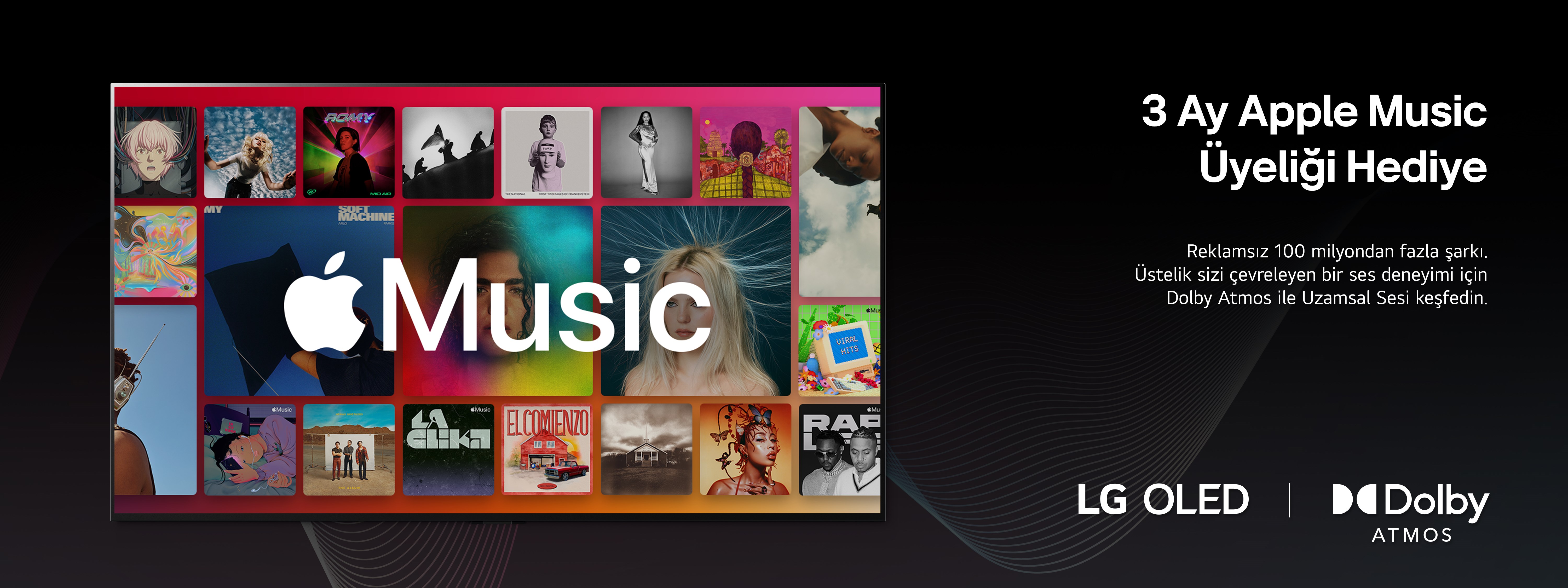 LG, Smart TV kullanıcılarına 3 ay Apple Music hediye!