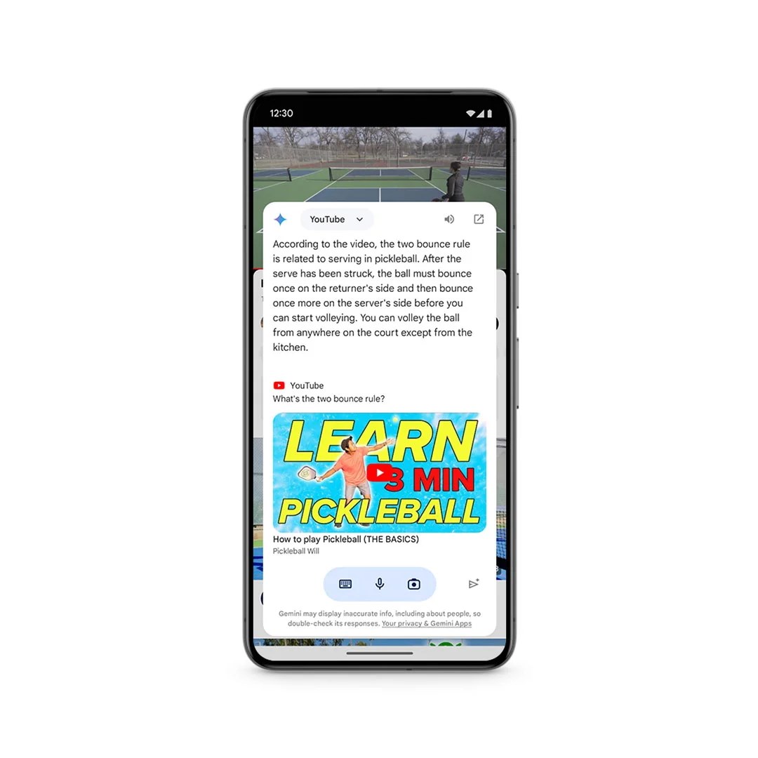Google Gemini, videoyla sorularınızı cevaplayacak