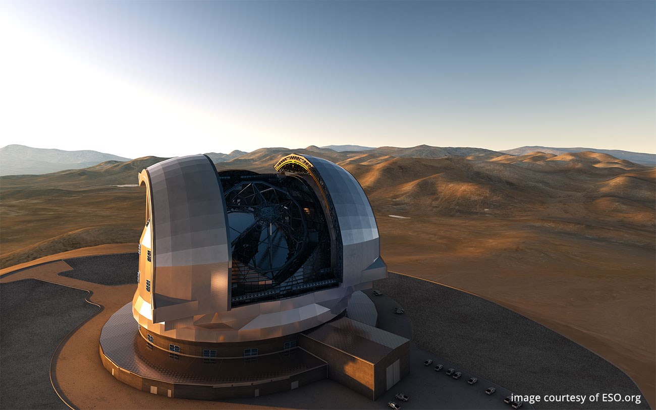 Dünya'nın en büyük optik teleskobu, ilk gözlem aracına kavuşuyor