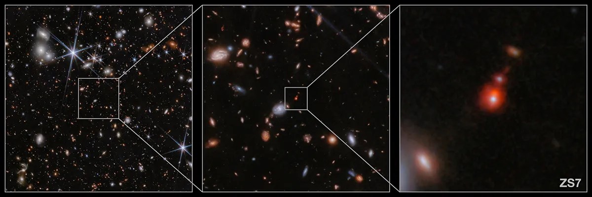 James Webb, en eski iki kara delik birleşmesini tespit etti