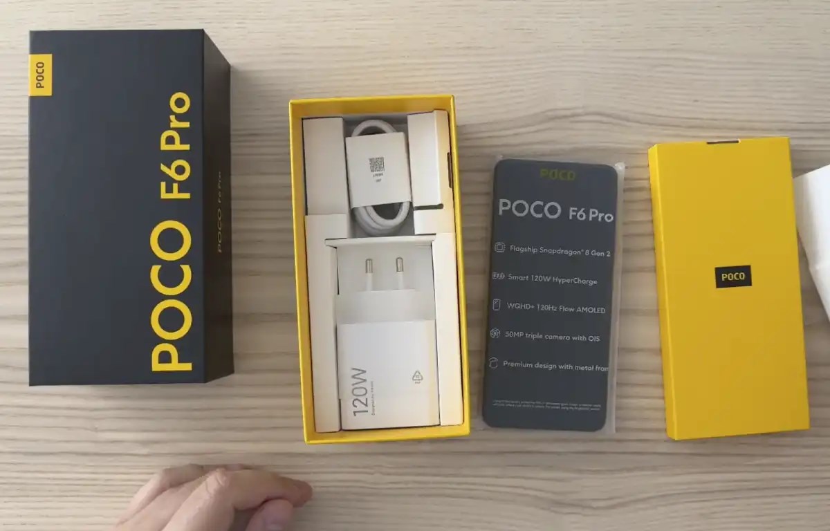 poco f6 pro kutu açılışı