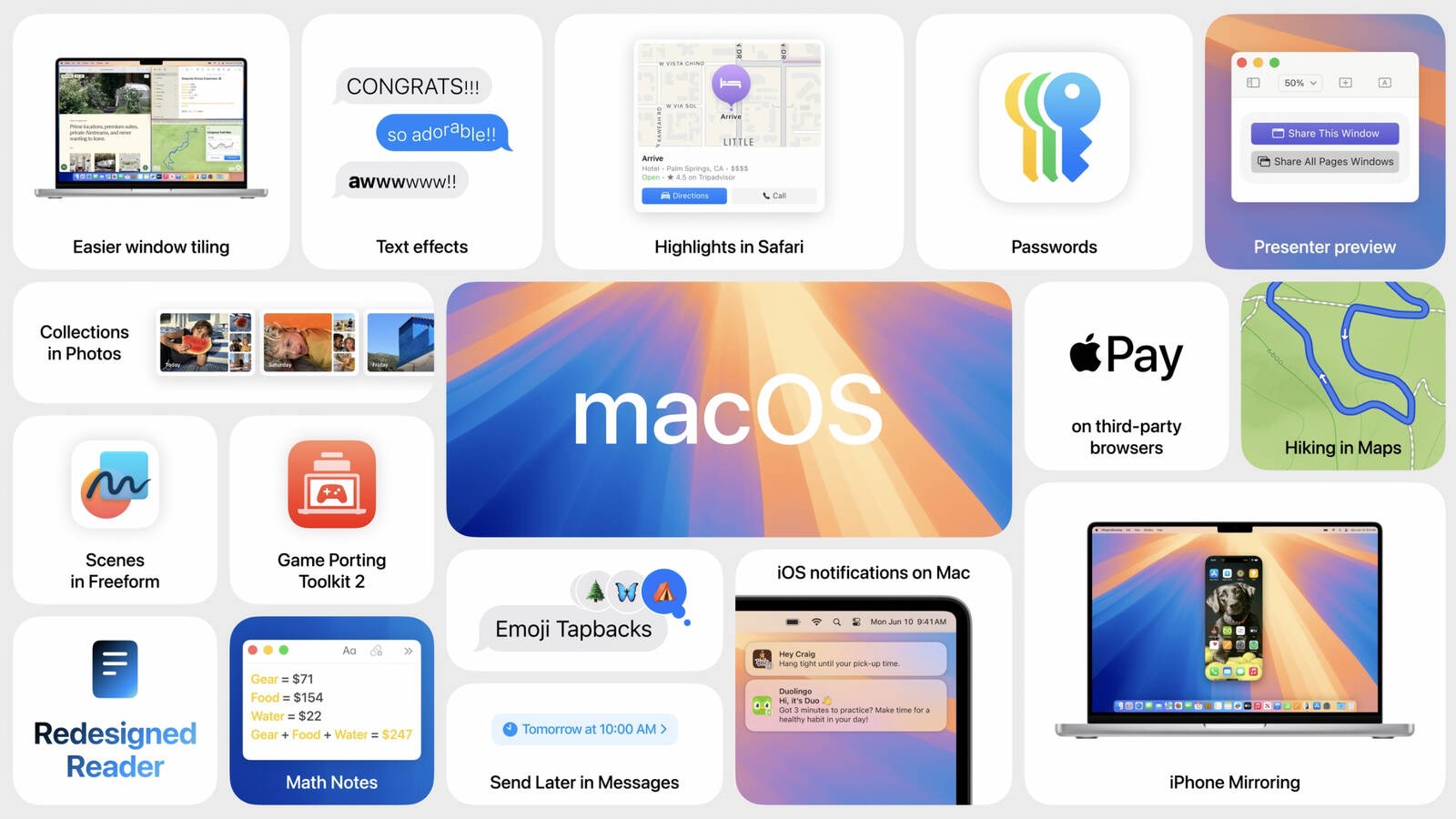 macOS 15 alacak cihazlar: İşte macOS 15 ile uyumlu cihazlar