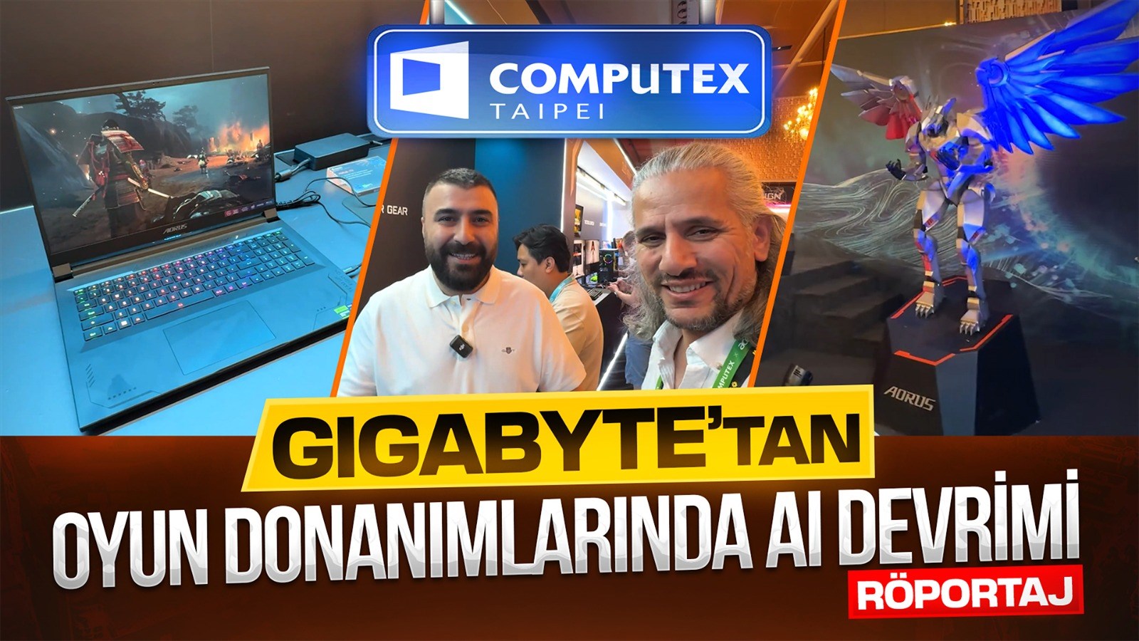 Gigabyte, Computex 2024'te yapay zekayı mobil güçle buluşturdu