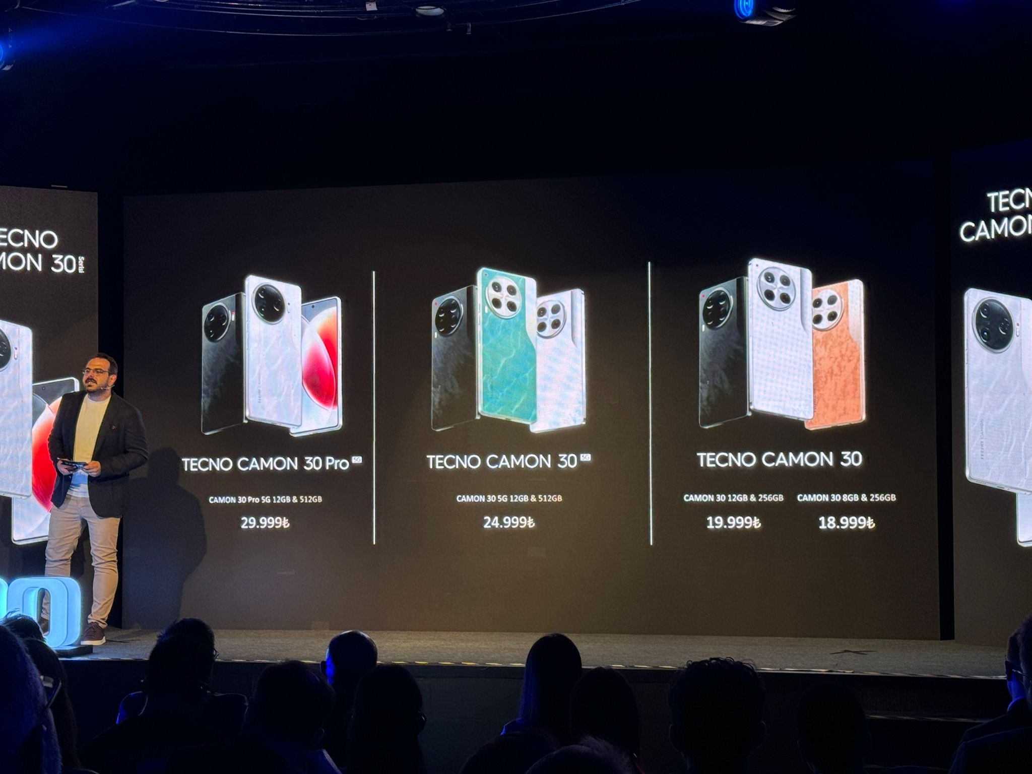 TECNO CAMON 30 Serisi Türkiye’de satışta!
