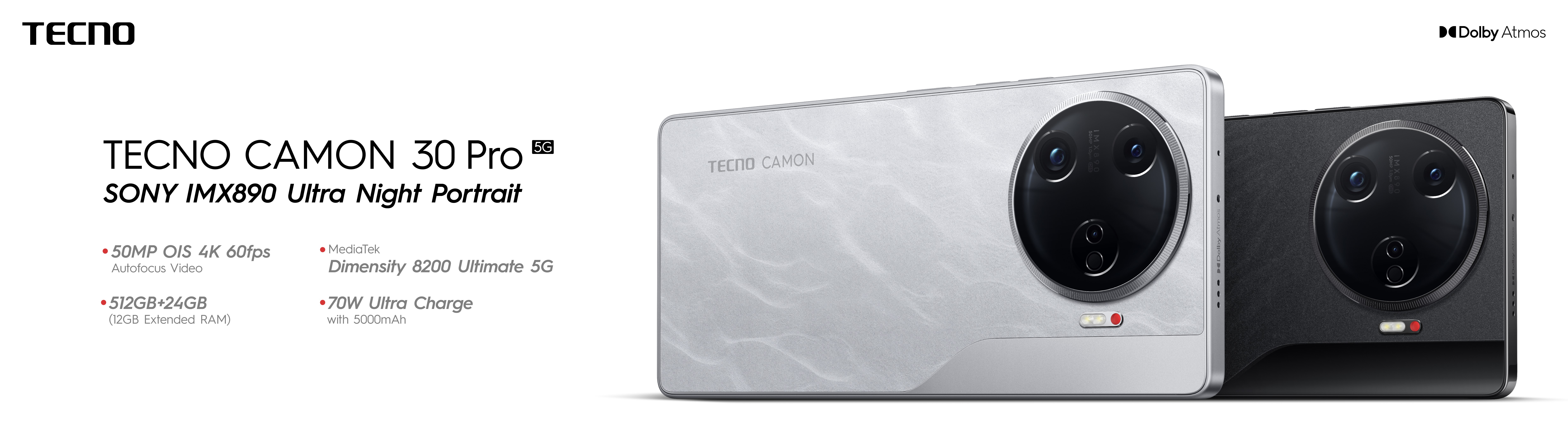 TECNO CAMON 30 Serisi Türkiye’de satışta!