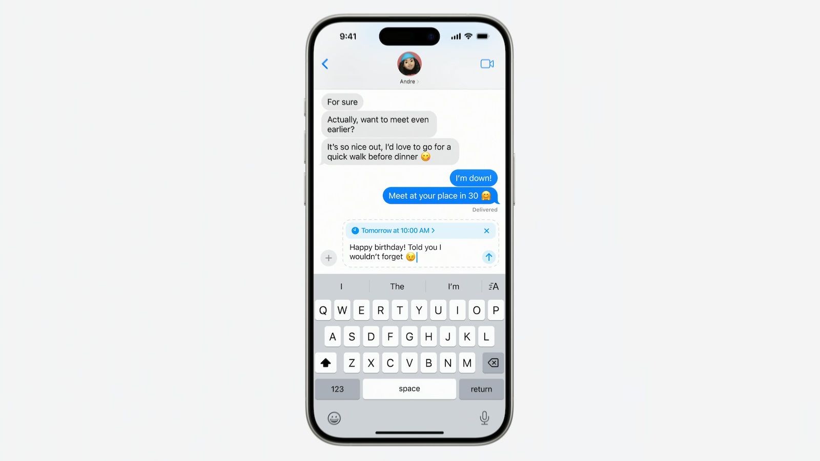 ios 18 özelliği mesaj planlama