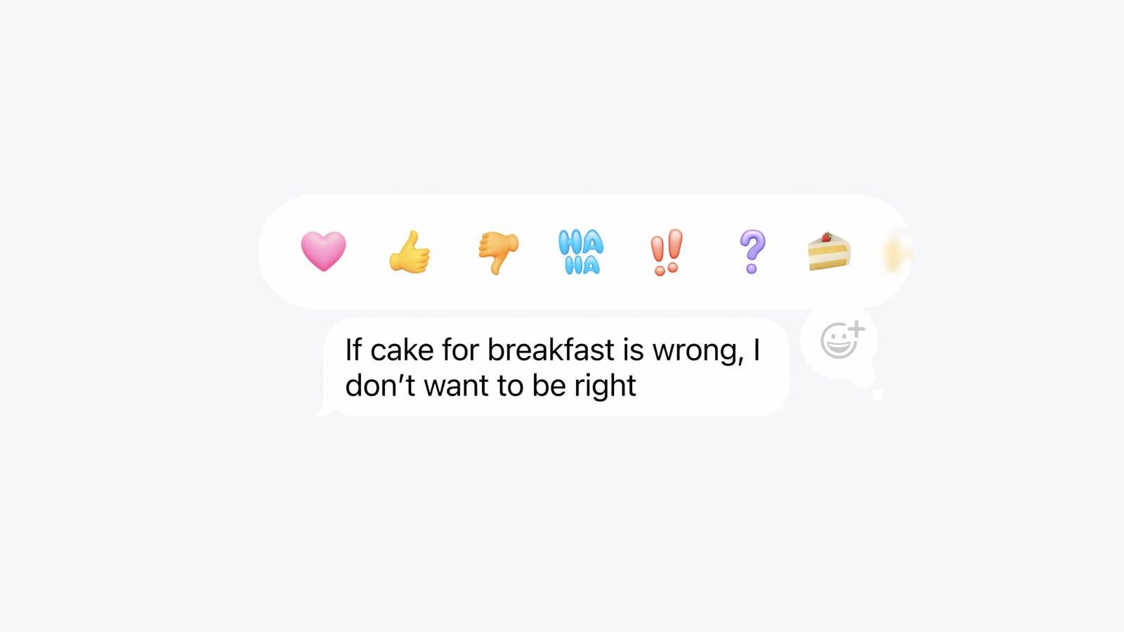 ios 18 yeni tapback