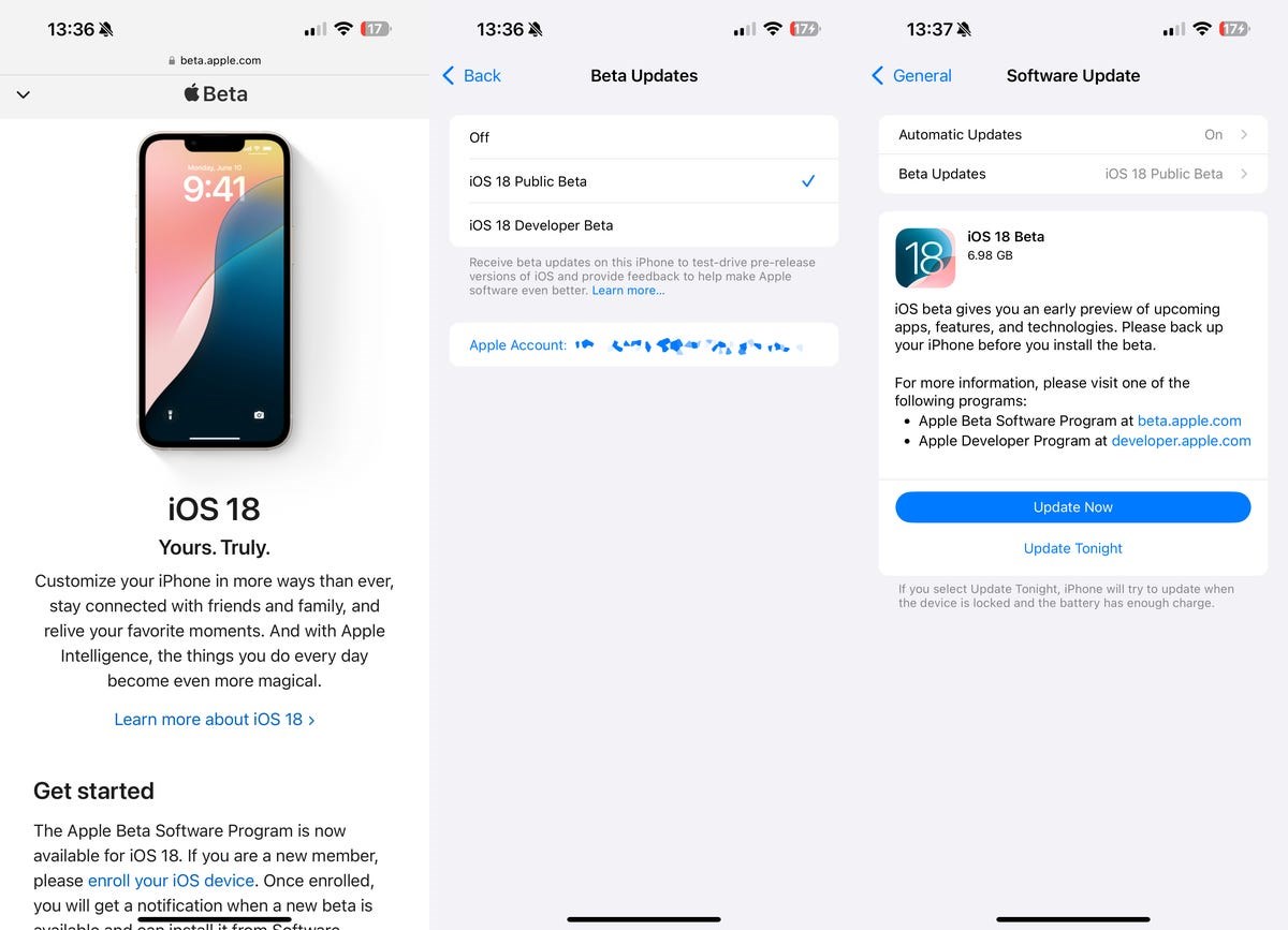 ios 18 beta indirme & yükleme