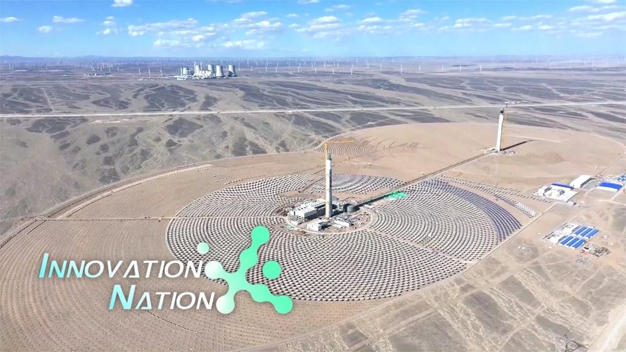 Çok daha verimli iki kuleli güneş enerjisi santrali kuruldu