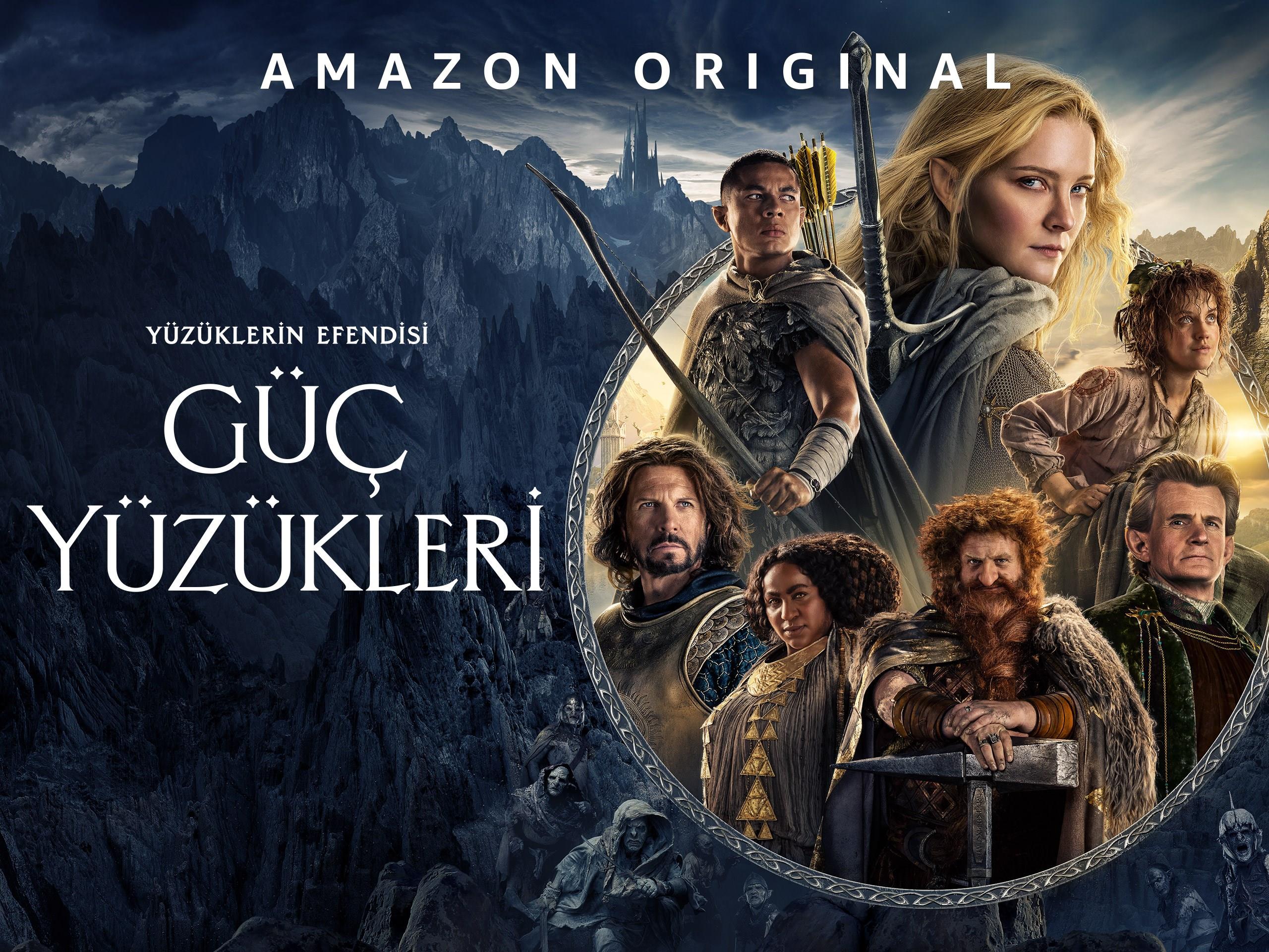 Güç Yüzükleri ikinci sezon uzun fragman yayında