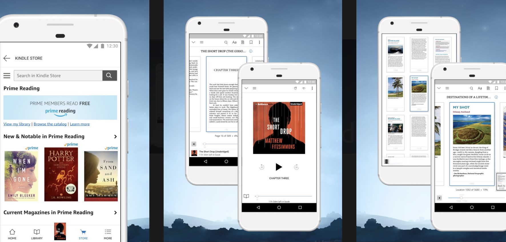 amazon kindle en iyi kitap okuma uygulaması