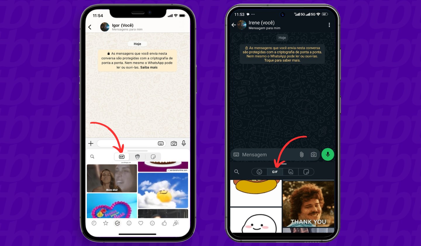 whatsapp gif yapma & ekleme