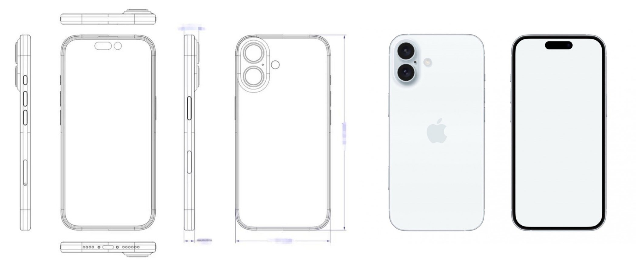 iPhone 16 ilk kez canlı olarak görüntülendi: İşte tasarımı
