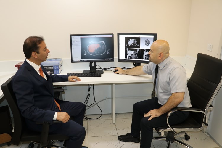 Erzincan'da üniversitede yapay zeka desteğiyle karaciğere kitle l