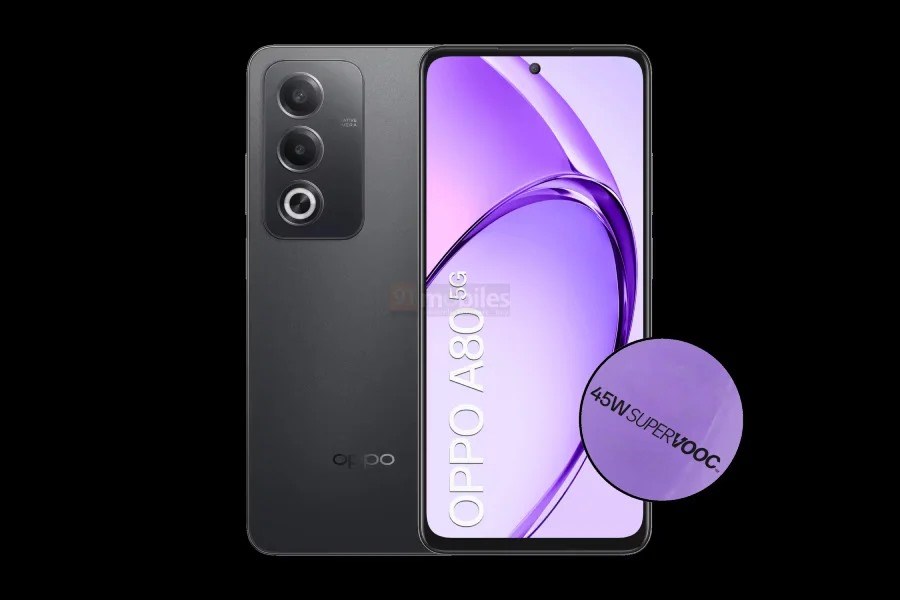Oppo A80 5G'nin görüntüleri, özellikleri ve fiyatı sızdırıldı