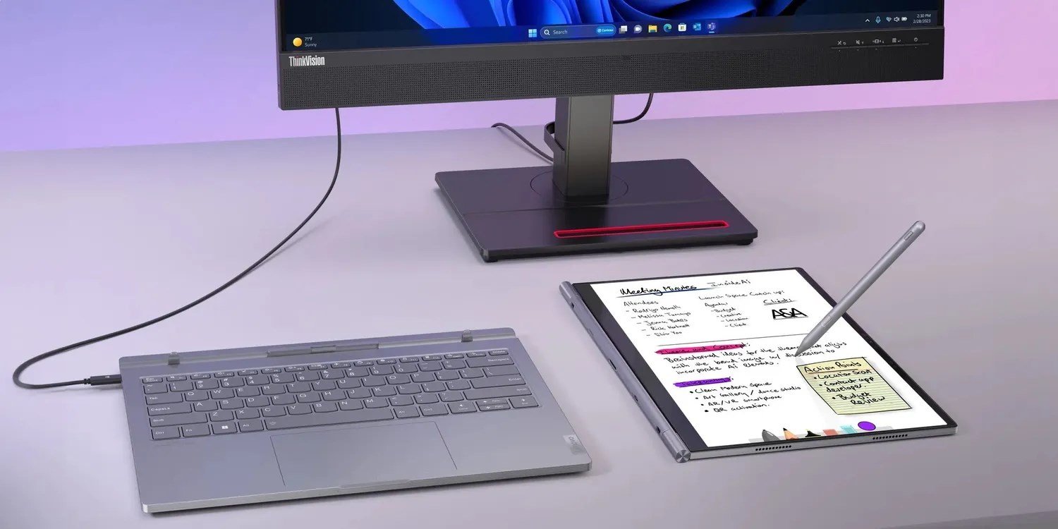 Lenovo, Android ve Windows'lu hibrit laptopunu satışa sundu