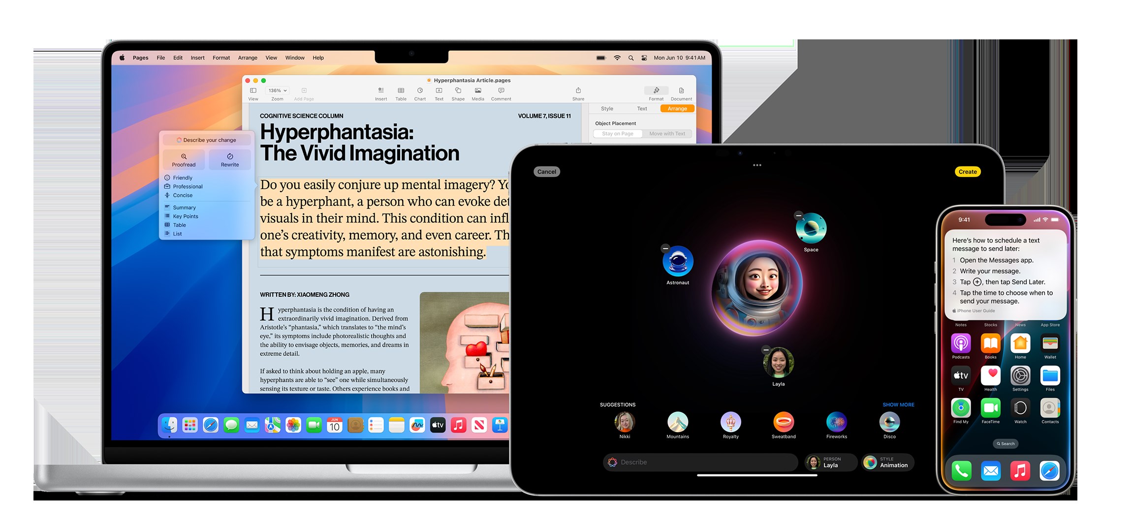apple intelligence hangi cihazlara gelecek