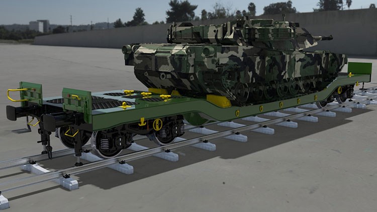 Altay tankını taşıyacak yerli vagon 2025'te teslim edilecek
