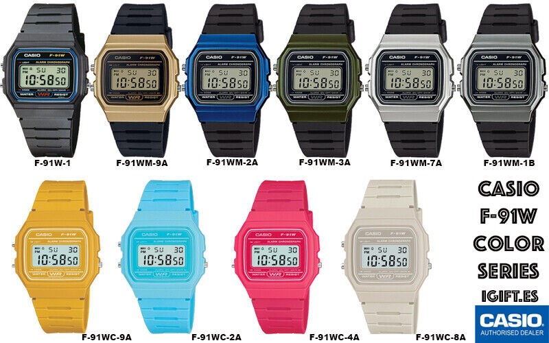 Casio F-91W hakkında her şey
