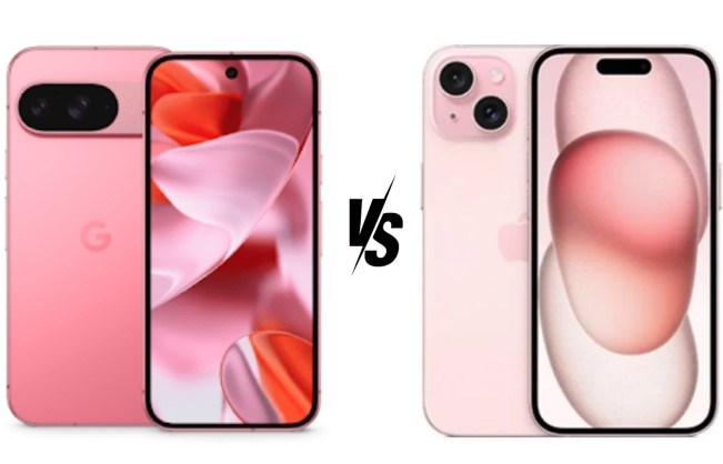 Pixel 9 ve iPhone 15 karşılaştırması