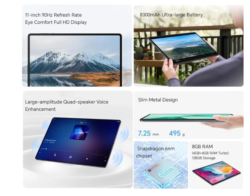 Honor Pad X8a tanıtıldı: İşte fiyatı ve özellikleri