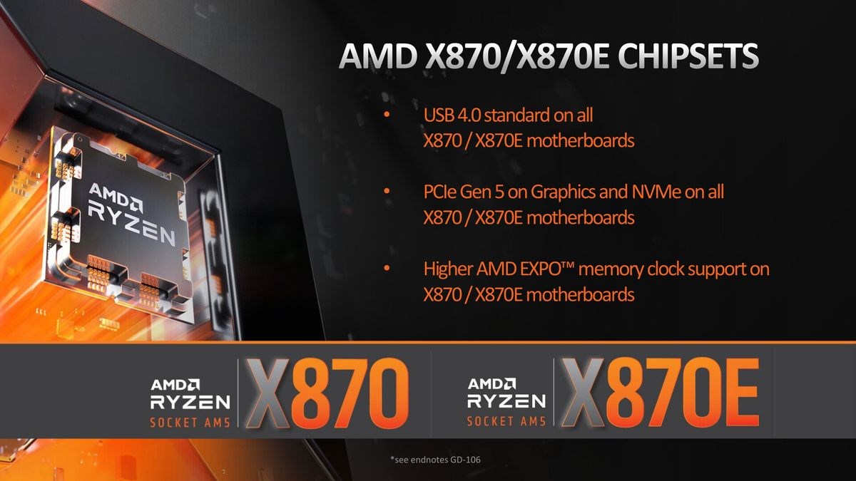 AMD’nin üst seviye X870 serisi anakartları 30 Eylül’de çıkacak