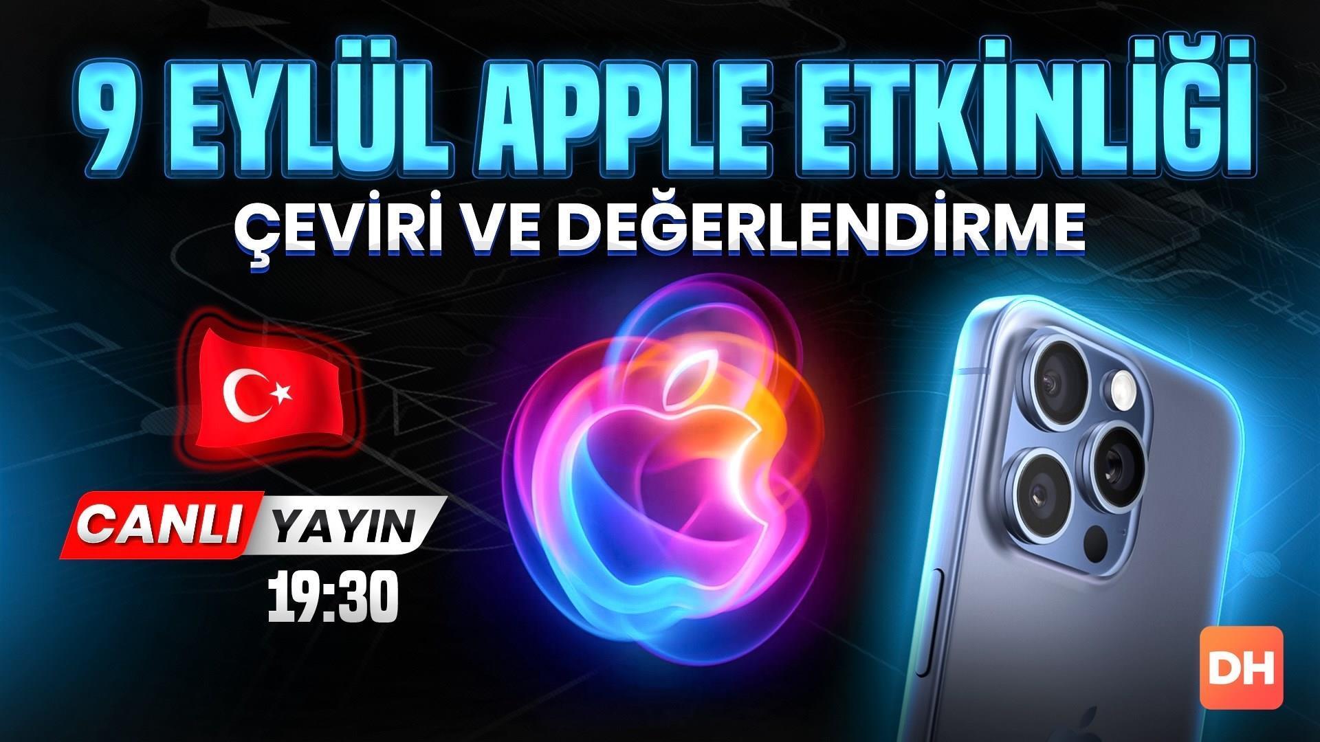 Apple Event Etkinliği Canlı Yayını ?? iPhone 16 Tanıtım Lansmanı