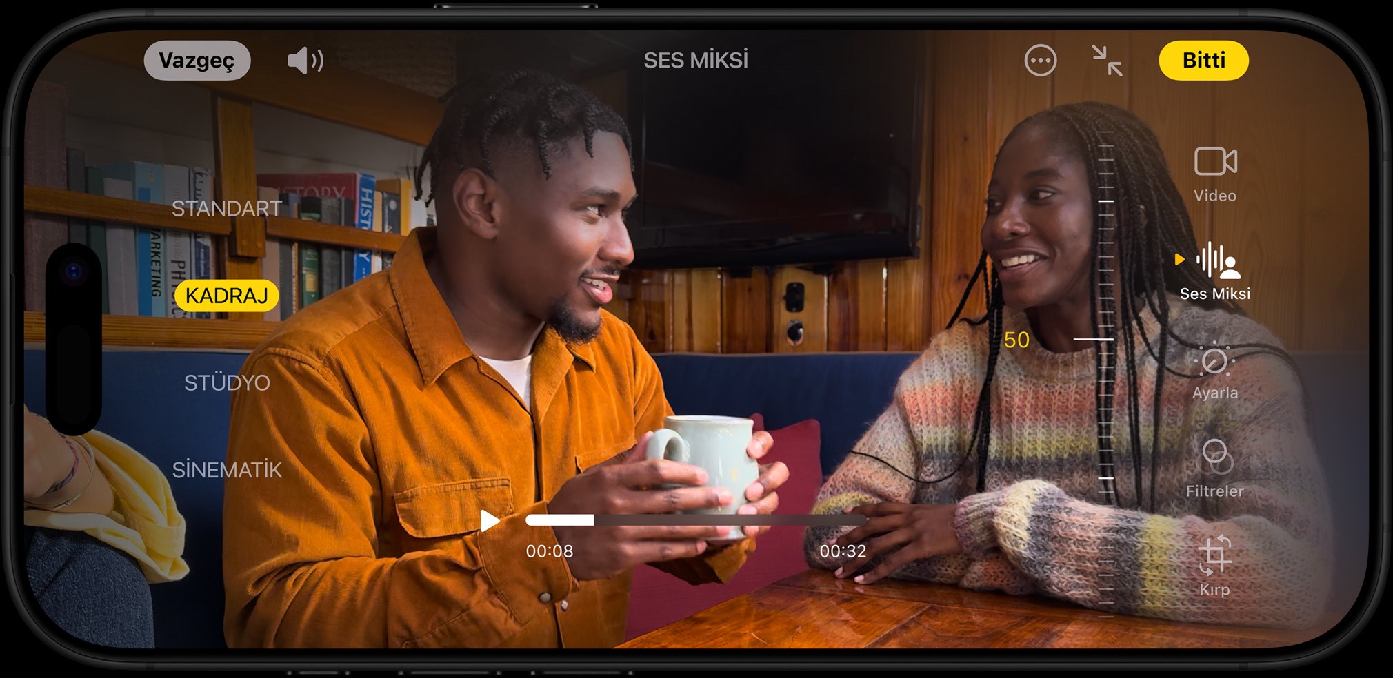 iPhone 16 pro ses miksi