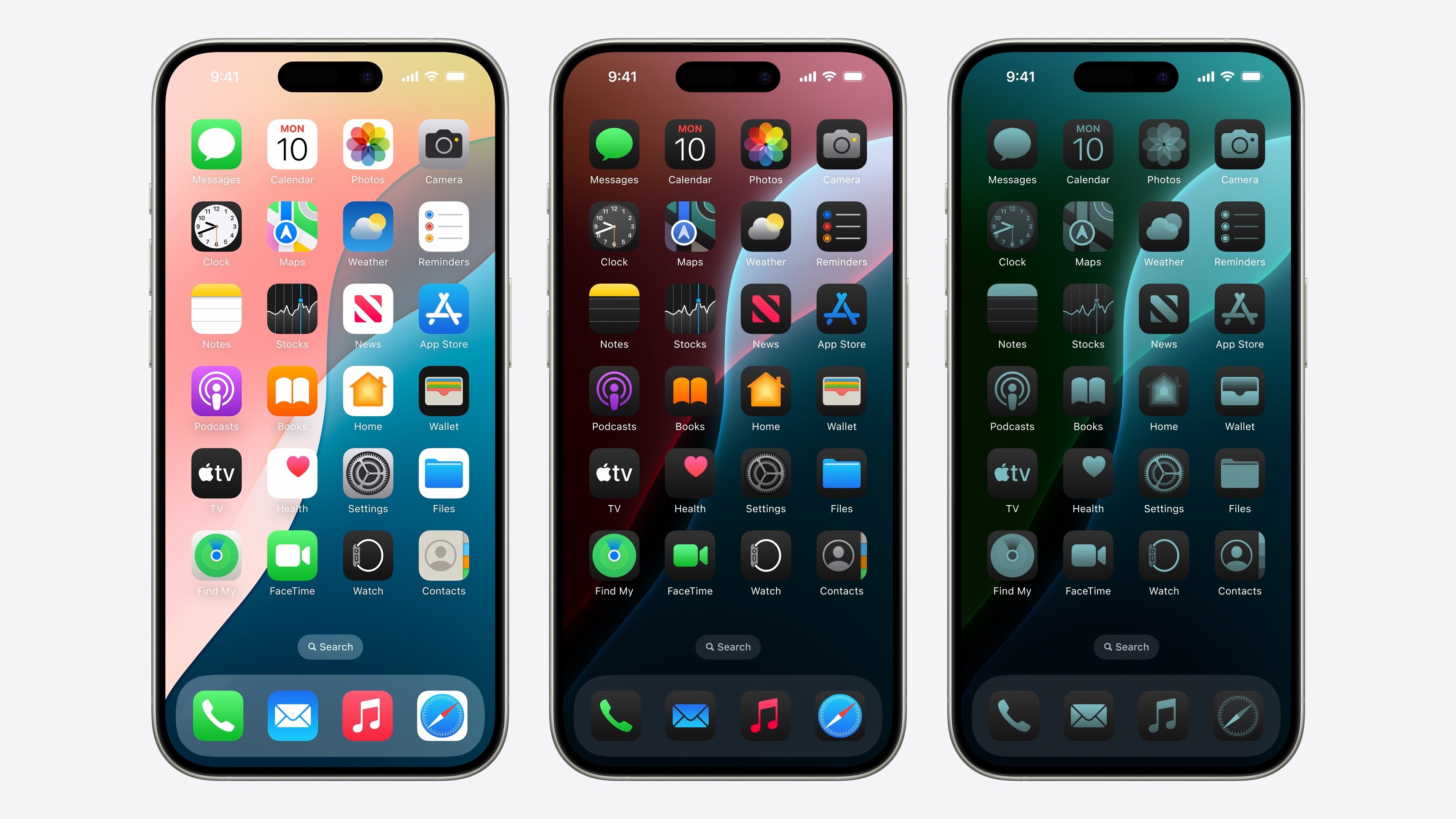 ios 18 ana ekran uygulama renklendirme